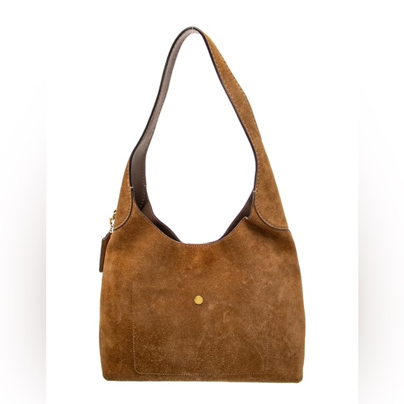 Coach and Four Handbags - NWT Coach Suede Shoulder Hobo Bag